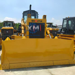 Bulldozer Grande SD22 de 235hp, Usado, Marca Shantui, Multifuncional, con Orugas, para Recoger, Empujar y Transportar Carbón en Bosques - Product Image 4