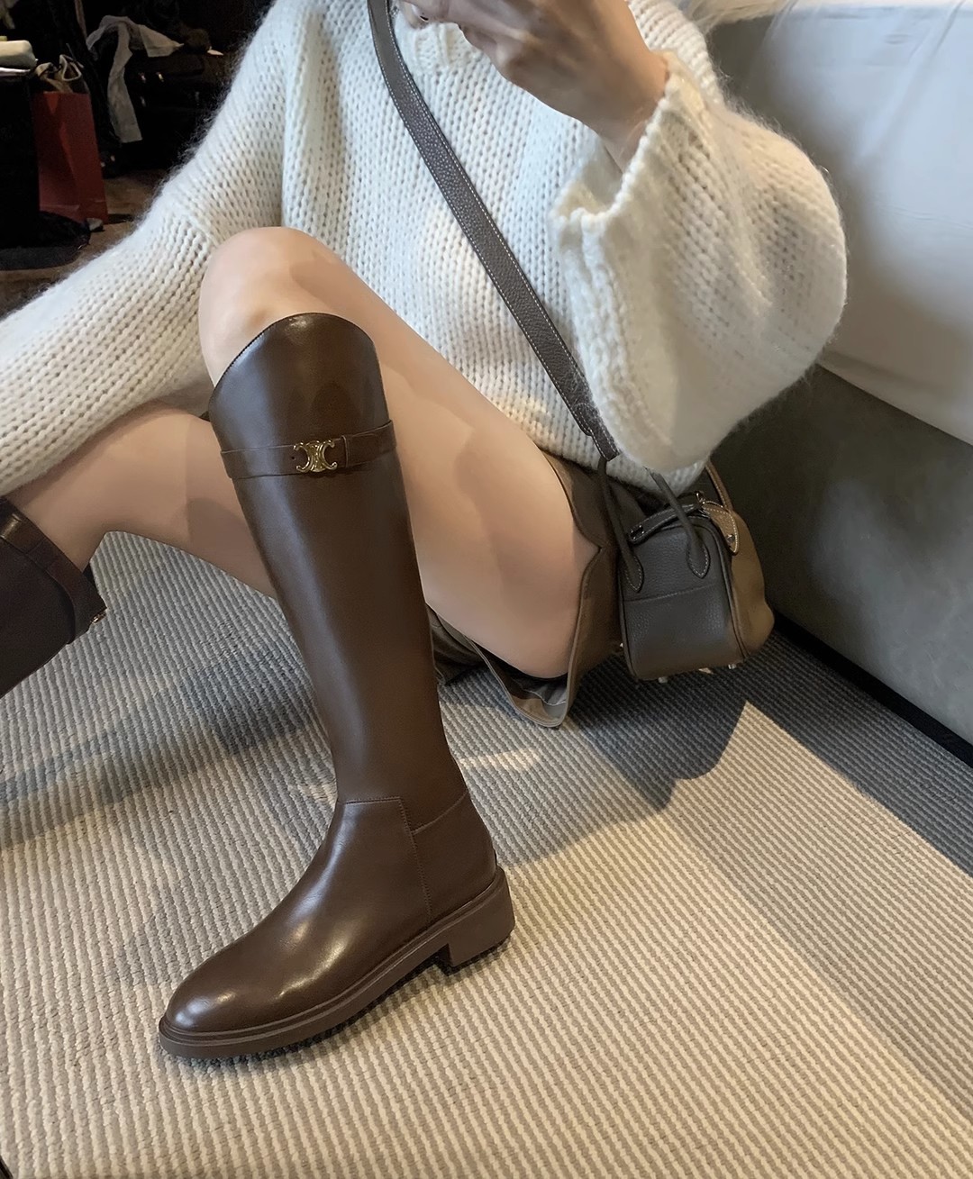 brownish beige