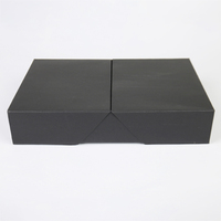 Boîte Jetable Personnalisable Biodégradable en Papier Kraft Noir, Pliable pour Pique-nique, Camping, Déjeuner Bento, Emballage Alimentaire, Sushi de Printemps