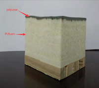 Mélange de polyol et d'isocyanate, mousse rigide en polyuréthane PU à cellules fermées bicomposant pour l'isolation des bâtiments H2O