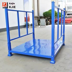 Vente en gros de support empilable pliable intelligent en acier étagère de rangement amovible pour la protection contre la corrosion pour le stockage à froid support de tissu de surface - Product Image 1