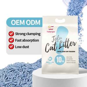 Large Wholesale Discounts Catlitter Low Tracking Eco Friendly Dust Free Flushable Tofu Cat Litter <b>Sand</b> - Product Image 1
