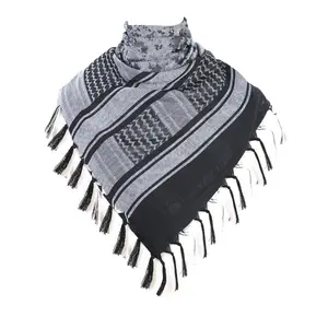 CCY Muslim Polyester Scarf Men Hijab Black Arab Dubai Square Scarf Camouflage turban shawl Wild Special Forces Tactical