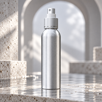 Flacon pulvérisateur en aluminium de qualité supérieure, vaporisateur fin, distributeur de toner, emballage cosmétique rechargeable, conteneur personnalisé avec logo