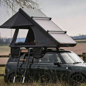 Carpas de techo 4x4, carpas de techo para camping, bolsa para zapatos, carpa de techo rígida de aluminio para 3-4 personas, de doble capa, desplegable, para coche o SUV - Product Image 6