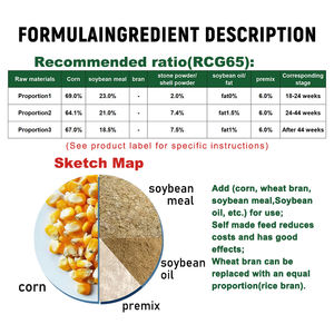 Rcg65 nhà lai tạo lớp premix 6% 18 + Tuần chất lượng trứng Enhancer số lượng lớn tập trung gà thức ăn phụ gia Omega-3 thức ăn chăn nuôi - Product Image 5