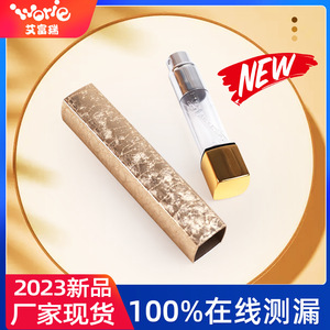 Botella de repuesto para perfume de 5 ml con atomizador de aluminio y tapa dorada para decantación - Product Image 3