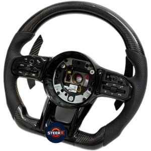 Volante de Fibra de Carbono para W117 W167 W176 W177 W203 W204 W205 W211 W212 W213 W218 C43 C63 C180 C200 C300 - Product Image 2