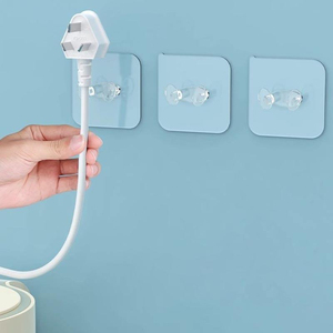 Whole Sale Strong Adhesive Seamless Kook -free Paste <b>Kitchen</b> and Bathroom Wall Load-bearing <b>Hook</b> - Product Image 2