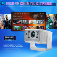 Proyector PICO Portátil Inteligente Topleo HY350 Max LED Full HD 4K Mini LCD Android 11 Proyector de Video para Exteriores y Hogar
