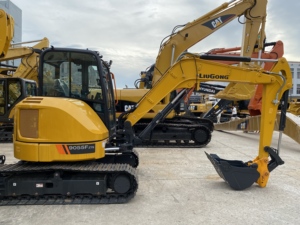 Miniexcavadora LIUGONG 9055F ZTS Nueva para Ingeniería Municipal y Mantenimiento de Paisajes - Product Image 3