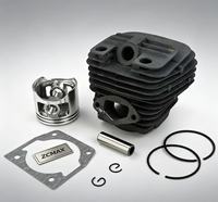 Kit cylindre-piston ZCMAX 52005800 pour tronçonneuse, pièces de reconstruction complètes du moteur pour tronçonneuse à essence 2 temps