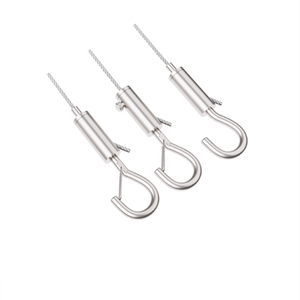 Crochet de <span class=keywords><strong>suspension</strong></span> réglable en acier inoxydable avec pince à câble et loquet de sécurité - Product Image 3