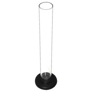 Schwarzer 30-cm-Becher aus Kunststoff mit Basis-Testglas für das Ferment ieren von Bier-oder Wein hydro metern zu Hause - Product Image 1