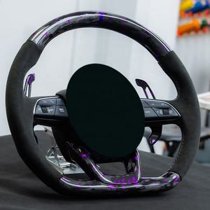 <span class=keywords><strong>Volante</strong></span> de Carreras de Fibra de Carbono Forjado para Juegos de Carreras, Bloqueo de <span class=keywords><strong>Volante</strong></span> para Audi Q5 - Product Image 5