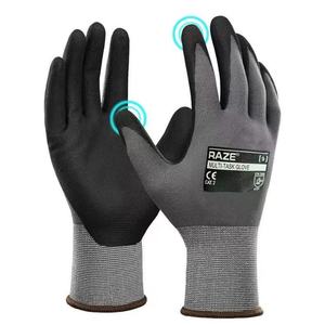 ถุงมือทำงานนิรภัยสำหรับงานก่อสร้างอุตสาหกรรม ทนทาน ระบายอากาศได้ดี ปรับแต่งได้ตามต้องการ ขายส่งจากโรงงานโดยตรง - Product Image 4