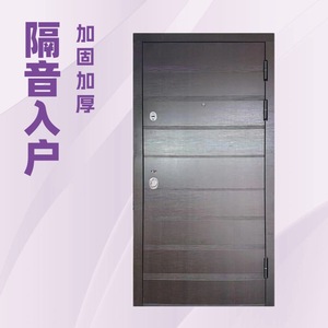 Porte de sécurité en acier, acier laminé à froid, insonorisée, antivol, porte d'entrée commerciale - Product Image 1