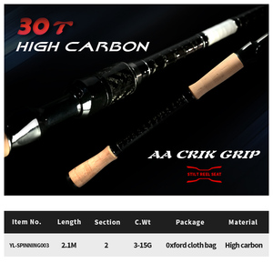 Daiwa Crossfire de haute qualité à 2 sections OEM/ODM 2.4/2.4/2.7 mètres pour le fabricant de cannes à pêche - Product Image 6