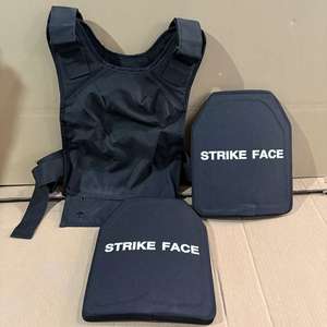 OEM Schwarze Günstige IIIA IV Nylon Wasserdichte Ballistische Taktische Weste Plattenträger für Training und Sicherheit - Product Image 4