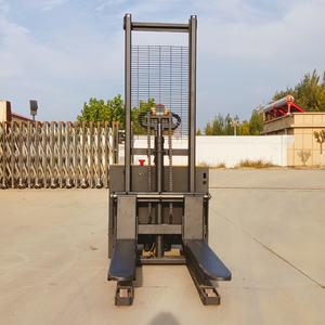 Nuevo apilador eléctrico Apilador eléctrico de 2 toneladas Precio Apilador de pie para pasillos estrechos - Product Image 5