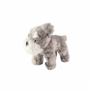 Peluche di Lusso per Cani da 10 Pollici, Super Morbido, Grigio, Imbottito in Cotone PP, Materiale in Poliestere, Stampa Digitale, Regali di Compleanno NYFY-1245 MOQ 100 - Product Image 2