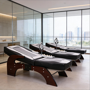 Cama de Masaje de Spa con Calefacción Infrarroja de Piedra Natural de Jade, con Altura Ajustable para el Hogar y Salón - Product Image 5