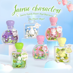 Bouteille <span class=keywords><strong>de</strong></span> parfum LED DIY pour Sanrios Blind Box Flower Love Fairy Building Blocks Toy PVC Plastic pour les boutiques <span class=keywords><strong>de</strong></span> cadeaux et les collectionneurs - Product Image 1