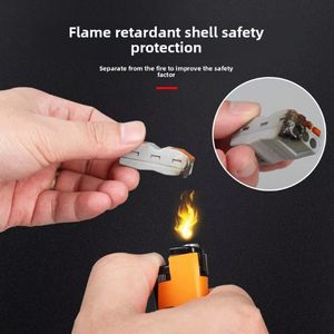 Connessione rapida PCT-213 10 pezzi di aggancio a 3 posizioni Splitter cavo connettore 10A corrente nominale - Product Image 2