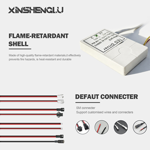Interrupteur tactile intelligent pour miroir avec capteur de mouvement, alimentation 12V 1A 12W, trois couleurs CCT, mémoire et variateur de luminosité, prise personnalisée - Product Image 5