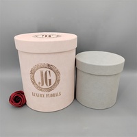 Boîtes d'emballage cadeau rondes personnalisées OEM 2026 en carton recyclé avec motif floral personnalisable