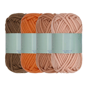 Hilo de Chenilla de Poliéster Grueso de 100g para Tejer a Mano y Crochet, Proveedores de Fábrica en China - Product Image 1