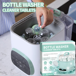 Tablettes effervescentes nettoyantes pour la calamine du lait, éliminent les taches de café et la calamine des biberons - Product Image 2