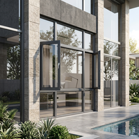 Ventanas de Aluminio con Doble Acristalamiento Personalizadas, Modernas, Eficientes Energéticamente, Resistentes al Viento, Insonorizadas, Aislantes del Calor, Resistentes a Impactos, Elegantes