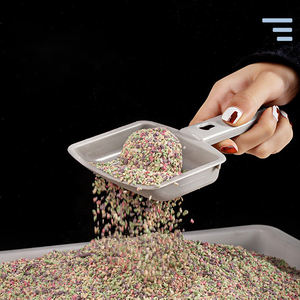 Litière pour chat en tofu à base de maïs, écologique, très bien notée, sans poussière, forte absorption, faible dispersion, jetable aux toilettes, parfum café naturel - Product Image 3