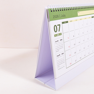 <span class=keywords><strong>Calendario</strong></span> de Escritorio Minimalista 2027, <span class=keywords><strong>Calendario</strong></span> Espiral de Mesa, Planificador Mensual Vertical, Rastreador de Hábitos, Agenda Diaria, Material de Oficina - Product Image 5