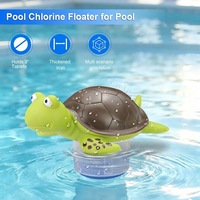 Meistverkaufter Schwimmender Wasserschildkröten-Pool-Dosierer, Cartoon-Design, Automatische Chlordosierung