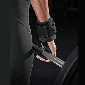 Correas de Gancho para Levantamiento de Pesas Acolchadas y Resistentes con Logotipo Personalizable a Precio Económico al por Mayor para Gimnasio y Powerlifting - Product Image 2
