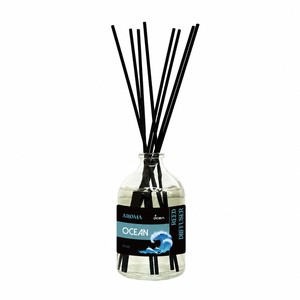 Home Reed <b>Diffuser</b> Essential Oil Alcohol Free Handcrafted Modern Long Lasting Fragrance Indoor Deodorant Aroma Ornament for - Product Image 4