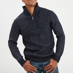 Suéter Cardigan con Cuello Camionero Acanalado para Hombre, Transpirable, Ligero, Aislante, Estilo Informal para el Trabajo, Fines de Semana y Salidas - Product Image 2