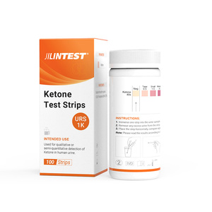 Bandelettes de <span class=keywords><strong>test</strong></span> urinaire cétonique pour usage domestique et clinique-Kit de bandelettes d'analyse d'<span class=keywords><strong>urine</strong></span>, de diagnostic et de réactif multiparamètres - Product Image 2