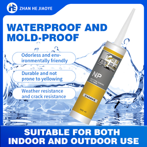 Thân thiện với môi 100% Silicone sealant siêu dính chịu thời tiết Xây Dựng Con dấu cho cửa ra vào Windows tường bên ngoài - Product Image 4