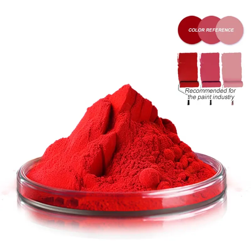 Pigment Red 254 High temperature resistant organic pigment Red powder for paint Irgazin Red L3670HD/2030 opaque