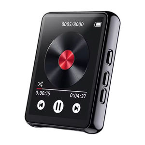 Reproductor MP3 Portátil con Pantalla Táctil de 2.4 Pulgadas, Sonido sin Pérdidas BT, Radio FM, Grabadora de Video, Uso para Estudiantes y Viajes, Directo de Fábrica - Product Image 1