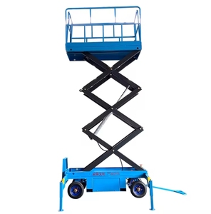 <span class=keywords><strong>Plataforma</strong></span> elevadora de tijera de servicio pesado 6/7/8/9/10/16/18m Elevador de tijera móvil hidráulico con cubierta de estabilizadores - Product Image 6