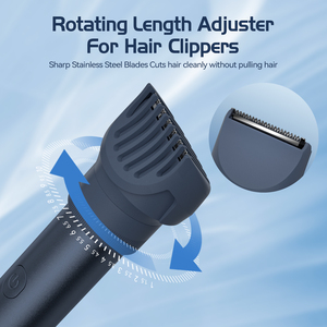 5 In 1 barbiere viso Cordless Trimmer uomo professionale elettrico regolabile <span class=keywords><strong>barba</strong></span> e naso tagliacapelli e tagliacapelli - Product Image 4