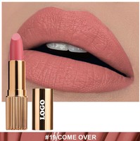 Gloss à lèvres liquide mat longue tenue, waterproof, vegan, haute qualité, non-collant, marque privée