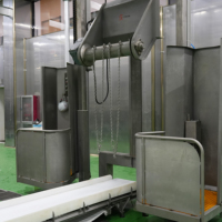 Équipement d'abattage de bovins, machine de traitement de la peau de vache, machine à dépecer le bétail en acier inoxydable 304