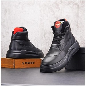 New High Top Casual <b>Shoes</b> for Outdoor Fashion Trend, Thick Sole <b>Height</b> <b>Increase</b>, Anti slip and Wear-resistant Men's <b>Shoes</b> - Product Image 6