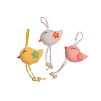 Oiseau en feutre Décoration de Pâques Ornement d'oiseau en feutre de Pâques pour les vacances de Pâques