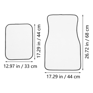 Tapis de sol de voiture vierge en polyester pour sublimation, pour entrepôt - Product Image 4